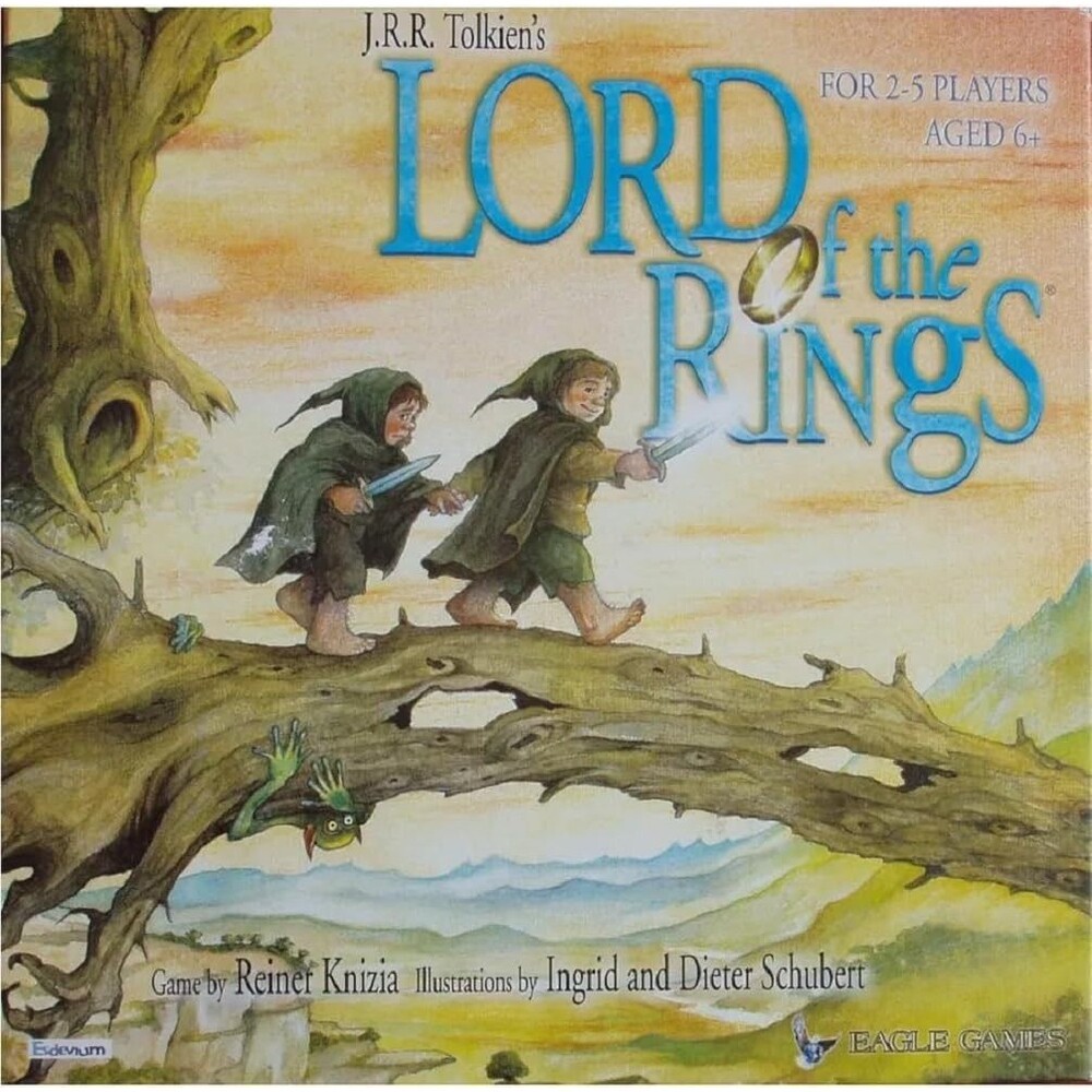 The Lord of the Rings Board Game Eagle Games J.R.R. Tolkien 2003 - 100% Complete